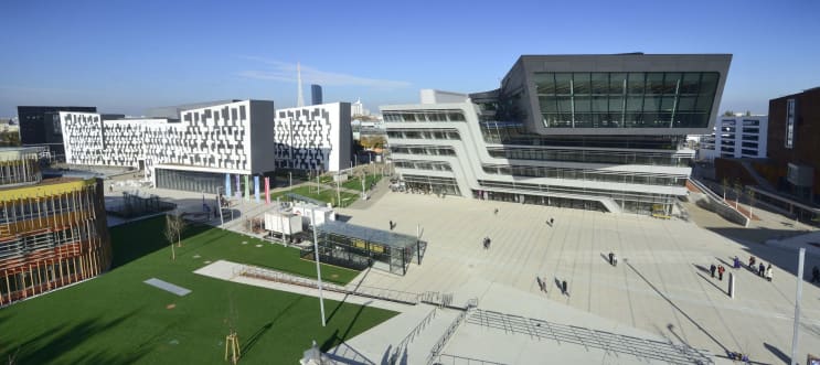 Panoramic view of the Campus WU