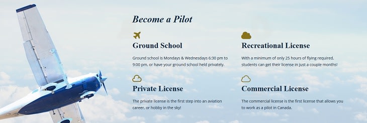 Become a pilot Become a pilot